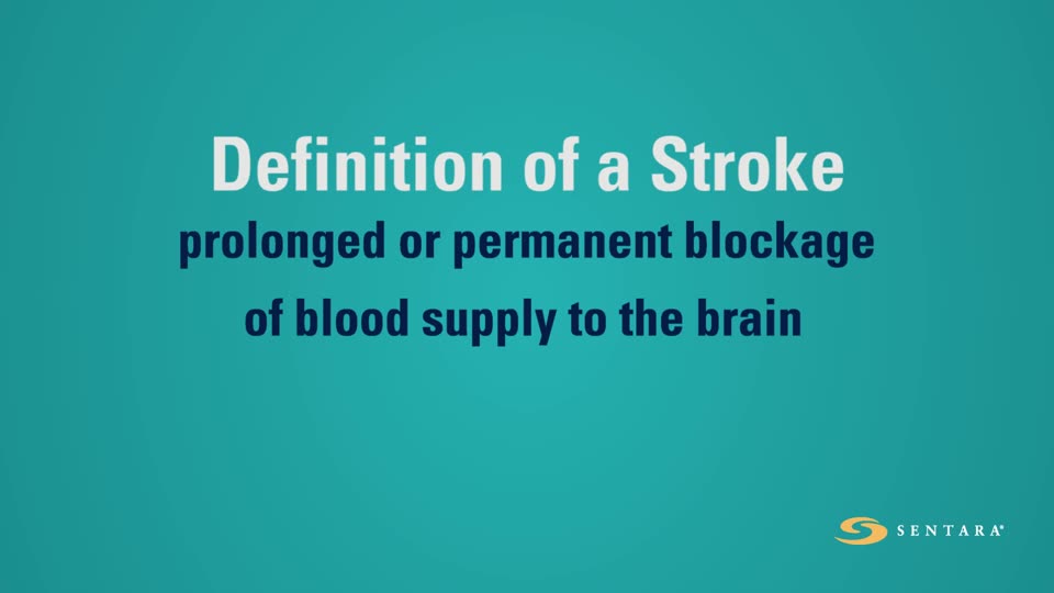 Frame from What a stroke is.